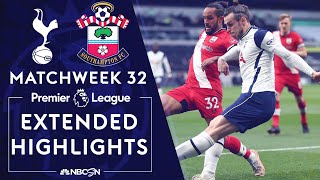 Tottenham v Southampton  PREMIER LEAGUE HIGHLIGHTS  4212021  NBC Sports [upl. by Shute]