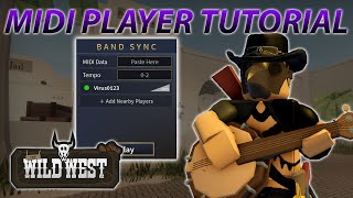 How to get MIDI files and use the MIDI data in The Wild West OUTDATED  NEW VIDEO IN DESCRIPTION [upl. by Weinberg]