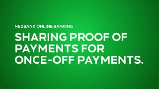 How to get a proof of payment for onceoff payments [upl. by Idnarb]