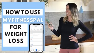 How To Use My Fitness Pal  Beginners Guide to MFP  Lose Weight Track Calories Count Macros [upl. by Imotih]