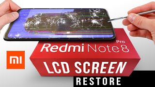 Xiaomi Redmi Note 8 Pro LCD screen restoration  Replacement [upl. by Narej]