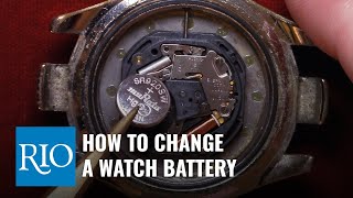 How to Change a Watch Battery [upl. by Sharity]