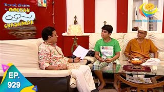 Taarak Mehta Ka Ooltah Chashmah  Episode 929  Full Episode [upl. by Heber451]