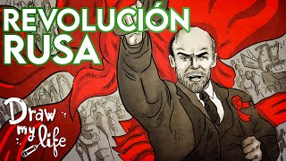 La REVOLUCIÓN RUSA de 1917 Resumen  Draw My Life [upl. by Tiebold]