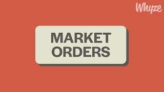 How To Buy And Sell Stocks Using Market Orders [upl. by Alyacim]