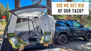 First Time 4Runner Camping in a Granville SUV Tent [upl. by Dorlisa]