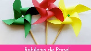 Rehilete de papel [upl. by Amzu]