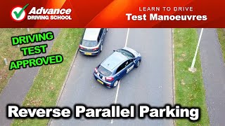 Reverse Parallel Parking  2024 UK Driving Test Manoeuvres [upl. by Atsillak]