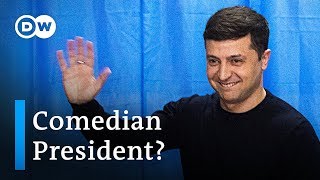 Ukraines presidential frontrunner Who is Volodymyr Zelensky  DW News [upl. by Ahl]