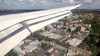 landeabbruch go around durchstarten eurowings berlin Tegel windig [upl. by Ahsea]