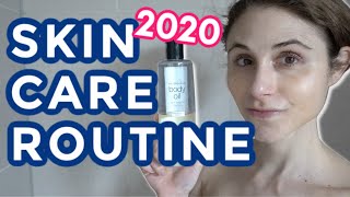 Dermatologists skin care routine AM amp PM 2020 Dr Dray [upl. by Htederem]