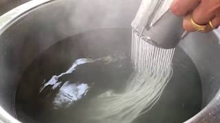 Thai Rice Flour Noodles Recipe [upl. by Adahsar]