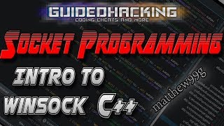 C Winsock Networking Tutorial  Introduction [upl. by Susi]