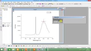 Band Gap Eg calculation from Photoluminescence PL Spectra [upl. by Ahseinek]