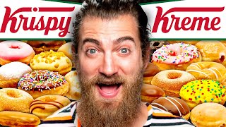 We Tried EVERY Krispy Kreme Donut Flavor [upl. by Bedell702]