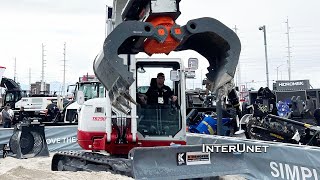 Kinshofer Attachments Demonstration at 2023 CONEXPO [upl. by Bathesda424]