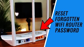 How to Reset Forgotten WiFi Router Password [upl. by Kenji]