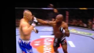 Quinton Rampage Jackson KO Chuck Liddell  MMA in Super Slow Motion [upl. by Oigile591]