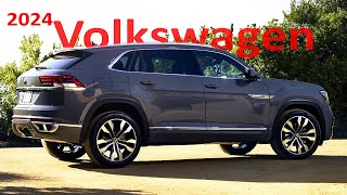 2024 Volkswagen Atlas Cross Sport Review [upl. by Pallaten]