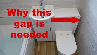 Designing a Bathroom Correct Vanity Toilet Position [upl. by Joung]