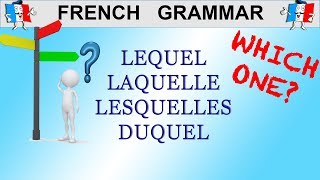 Learn French Question Words  How To Ask WHICH ONE With Lequel [upl. by Amandi]