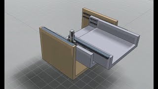 RackampPinion Telescopic mechanism [upl. by Vaish]