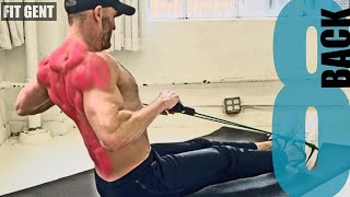 8 Back Exercises for Resistance Bands  NO ATTACHING [upl. by Chrisoula]