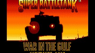 Super Battle Tank  War in the Gulf Sega Genesis [upl. by Solana901]