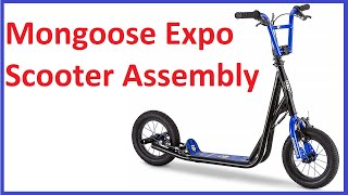 Mongoose Expo Scooter Assembly [upl. by Niuq100]