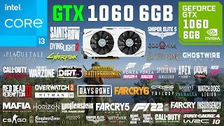 GTX 1060 6GB Test in 50 Games in 2022 [upl. by Lseil]