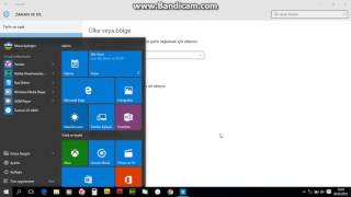 Windows 10 Bölge ve Dil Ayarları [upl. by Adimra]