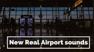 Airport Background Ambience  TerminalAnnouncement Boarding Sound Effects [upl. by Cline468]