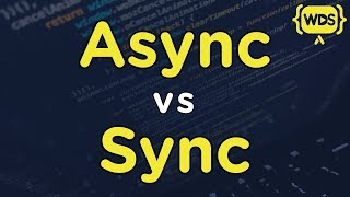 Asynchronous Vs Synchronous Programming [upl. by Adnyleb]