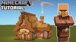 Minecraft  Toolsmiths House Tutorial Villager Houses [upl. by Hedwiga913]