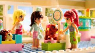 Lego Friends 2012  Heartlake City Vet Commercial [upl. by Kerstin]