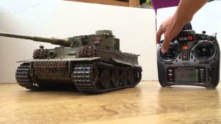 Tamiya Tiger I quotF01quot Early Production 116 Full Option Kit  Super Scale Detail [upl. by Nivag]