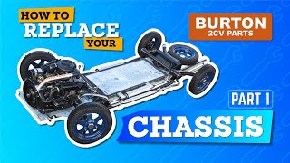 Replace a 2CV Chassis  Part 1 Disassembly  BURTON 2CV PARTS [upl. by Sharyl]