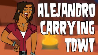 Alejandro Carrying Total Drama World Tour [upl. by Hgielar]