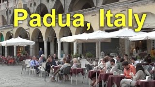 Padua Italy travel in the Old Town [upl. by Colline]