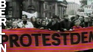 4 November 1989 Alexanderplatz  Demonstration kurz vor dem Mauerfall [upl. by Rednav783]