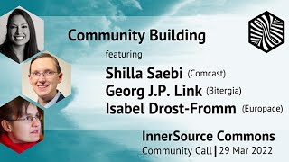 Community Building for InnerSource Projects [upl. by Lula]