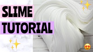 HOW TO MAKE SLIME Simple amp Easy Slime Recipe  2 Minute Easy Slime Tutorial Glue and Borax Slime [upl. by Kiri]