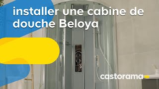 Comment installer une cabine de douche Beloya Goodhome  Castorama [upl. by Machutte955]