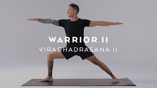 How to do Warrior II  Virabhadrasana II Tutorial with Dylan Werner [upl. by Selinda]