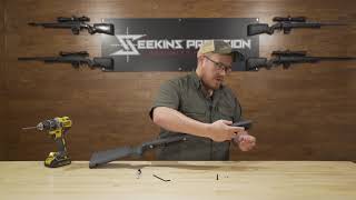 How To install the Universal Bipod Mount from Seekins Precision [upl. by Llertnahs]