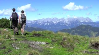 Panorama und Almenweg Goasberg Joch in Kirchberg in Tirol [upl. by Aitra]