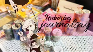 Journalsay unboxing✨ASMR✨ [upl. by Enial]