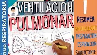 VENTILACIÓN Pulmonar MECÁNICA RESPIRATORIA INSPIRACIÓN ESPIRACIÓN Fisiología Respiratoria  P1 [upl. by Orianna660]