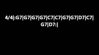 12 Bar Blues Backing Track In G Major [upl. by Aliwt]