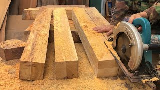 Ingenious Woodworking Workers At Another Level  Amazing Woodworking Skills Of Young Carpenters [upl. by Nyllewell294]